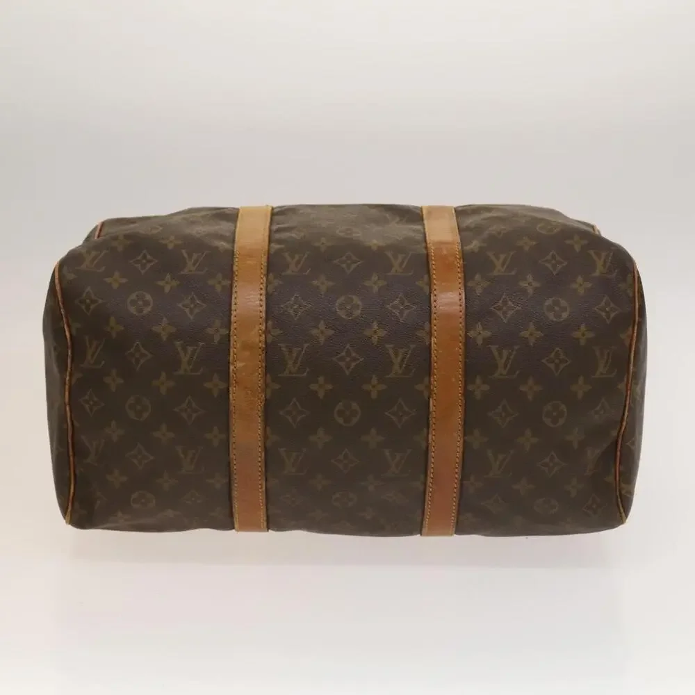 LOUIS VUITTON Monogram Sac Spool 45 Boston Bag M41624